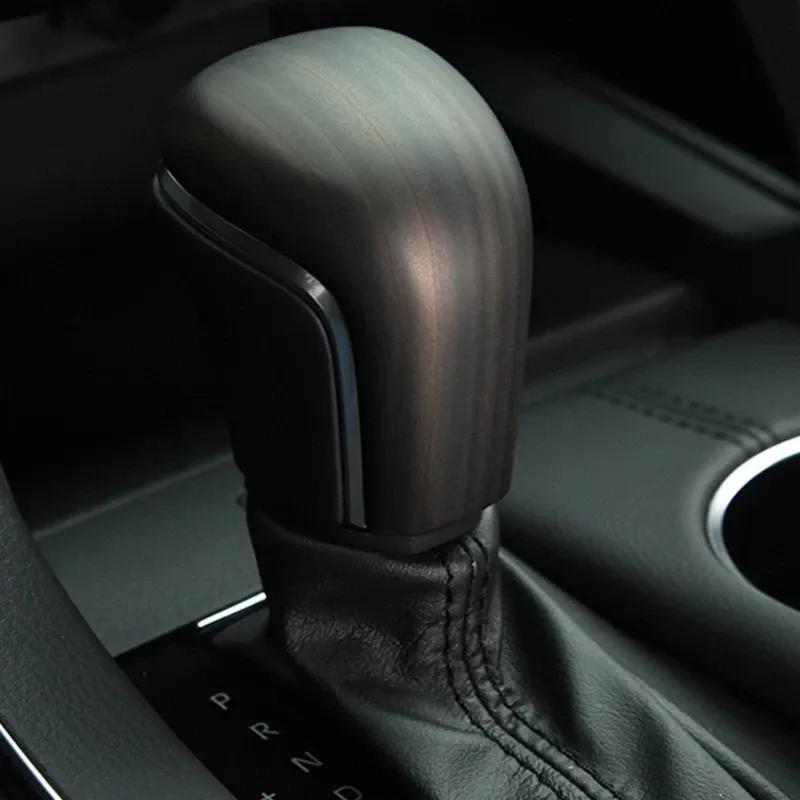 Для Toyota Yaris Cross   22 23 Аксессуары для интерьера ABS Карбоновое волокно Накладка на ручку переключения передач автомобиля Накладка-наклейка на набалдашник