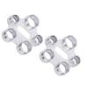 2PCS Faucet Aerator Removal Tools Double Sided Aerator Disassembly Wrench for Kitchen Bathroom Sink