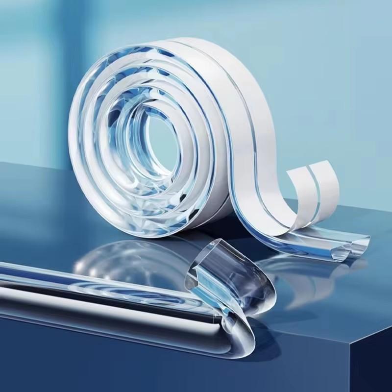 1/2/3 м Защита края стола Защита углов мебели Самоклеящаяся Прозрачная Защита от столкновений для детей Мягкий бампер Безопасность ребенка