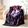 Chainsaw Man blanket Flannel Blanket Soft Cozy Plush Throw for Sofa Bed Lightweight Home Decor