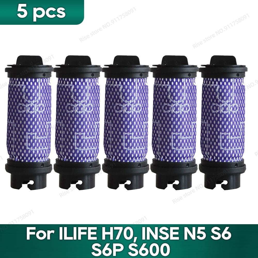 Filter Compatible for ILIFE H70, INSE N5 S6 S6P S600 Vacuum Cleaner