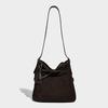 Women's bag 2025 new trendy versatile simple woven bucket bag large capacity tote bag fashionable shoulder crossbody bag