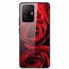 Для Xiaomi 11T Pro Стеклянный чехол Жесткий закаленный стеклянный ПК-чехол Чехол для телефона Для Xiaomi Mi 11T 11 T Pro Ударопрочный Мультяшный Funda Coque