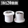 5Pcs/Lot I.D 20/25/32/40/50/63mm PVC Bushing Reducer Connector White PVC Pipe Joints Garden Water Supply Tube Reducing Union