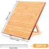 Wood Crochet Blocking Board Kit With Stainless Steel Rod Pins For Knitting Granny Squares Crochet Board Crafting Lovers Gifts