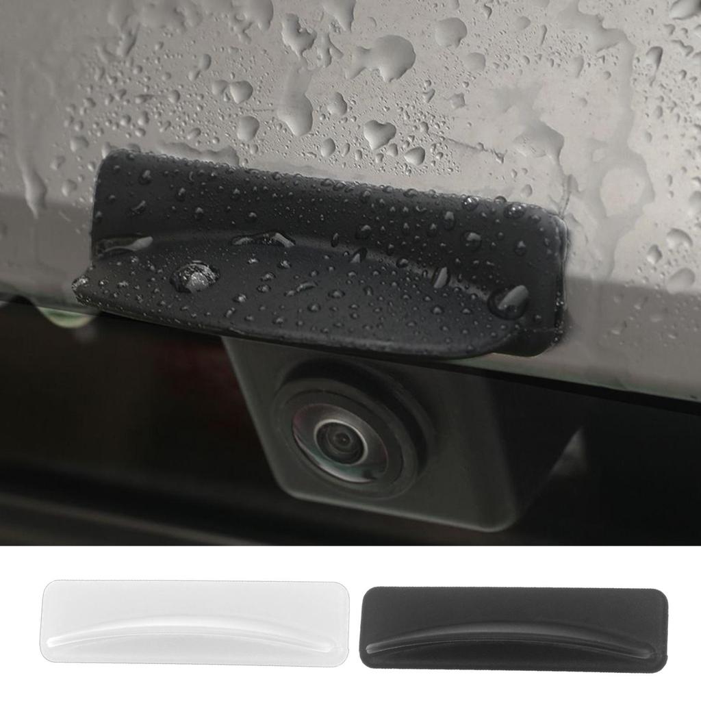 Rear View Backup Camera Cover Anti-Rain Silicone Eyebrow Protector Car Rear View Camera Rain Guard For Vehicle Outdoor Dust