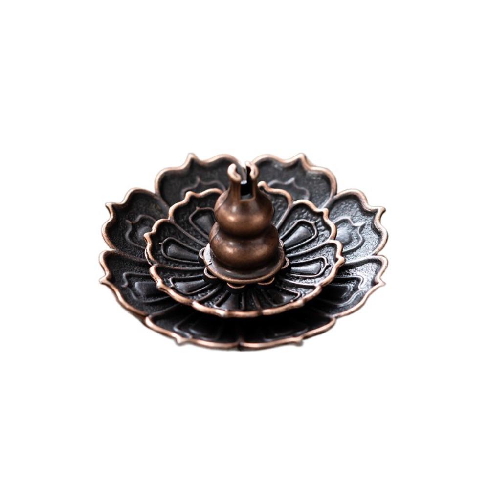 2/3 Layer Incense Stick Holder 6 Holes Incense Burning Tray Lotus Aromatherapy Stand  Temples Use