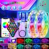 LED Lights StripS Bluetooth USB 5V LED Strip RGB Flexible LED Lamp Tape Ribbon RGB TV Desktop Screen BackLight Diode Tape 30 LIght/M Not Waterproof