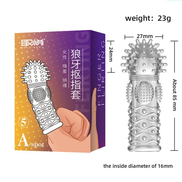 Вибратор с рукавом для пальцев, сексуальные перчатки, G Spot, клитор, стимулирующий продукт для взрослых, секс-игрушки, оргазм для женщин, эротические аксессуары