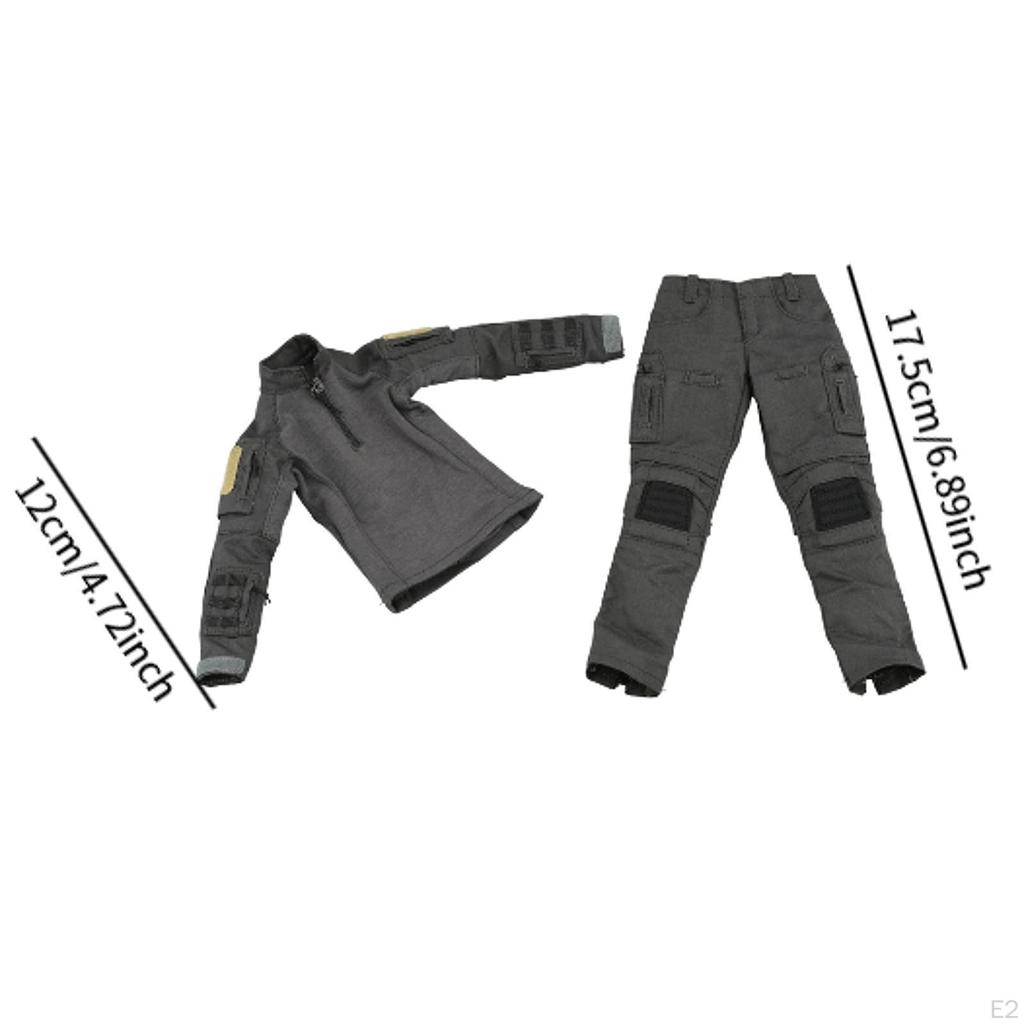 1/6 кукольная куртка и штаны миниатюрная одежда стильный косплей костюм для 12'' мужского экшена