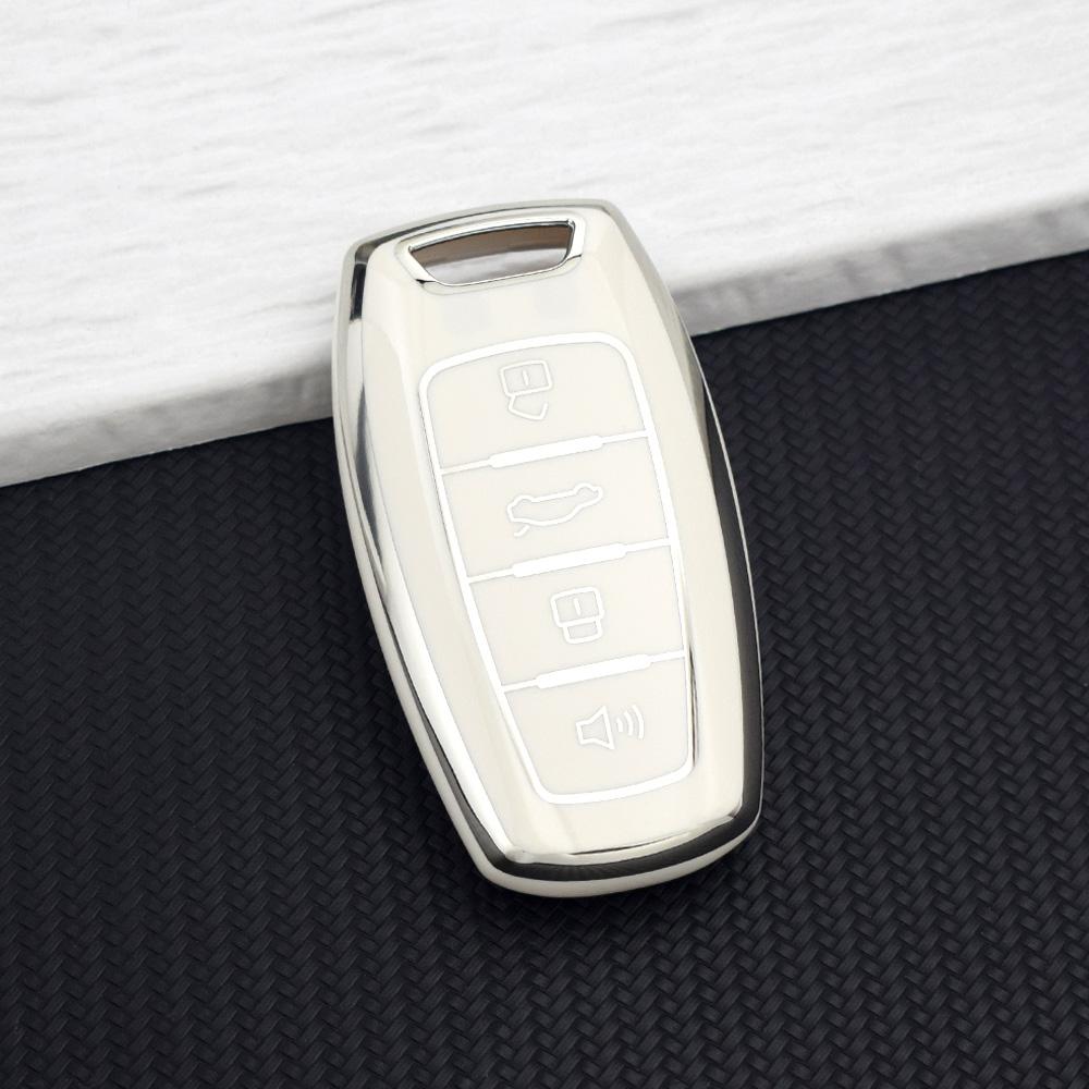 4 Кнопки Новый ТПУ Чехол для Ключа Автомобиля Для Great Wall Haval Hover H1 H4 H6 H7 H9 F5 F7 H2S Gmw Coupe Защищенный Бесключевой Чехол Кольца