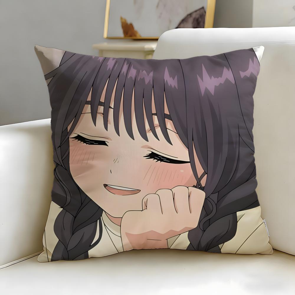 Популярный аниме-персонаж Каоруко Вагури Наволочка Мягкая и Легко стирающаяся – Универсальная для Дивана, Кровати, Путешествий и Офиса