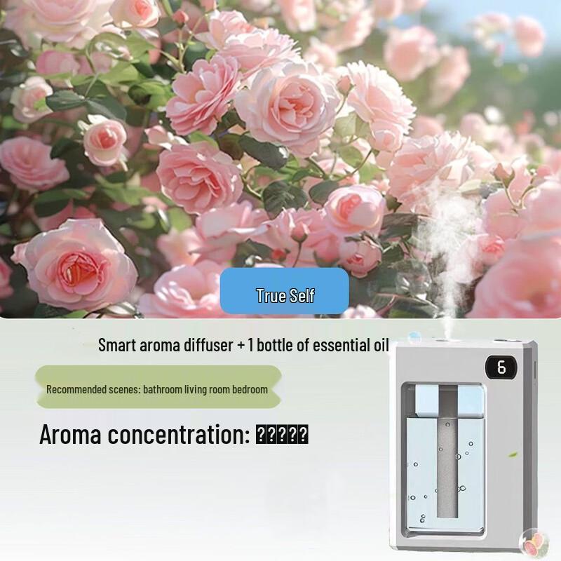 Smart Rechargeable Aroma Diffuser with Essential Oils