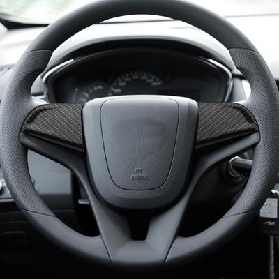 2 шт. Накладка на панель рулевого колеса из АБС-пластика для Chevrolet Cruze седан хэтчбек 2009 - 2015 Trax Malibu аксессуары