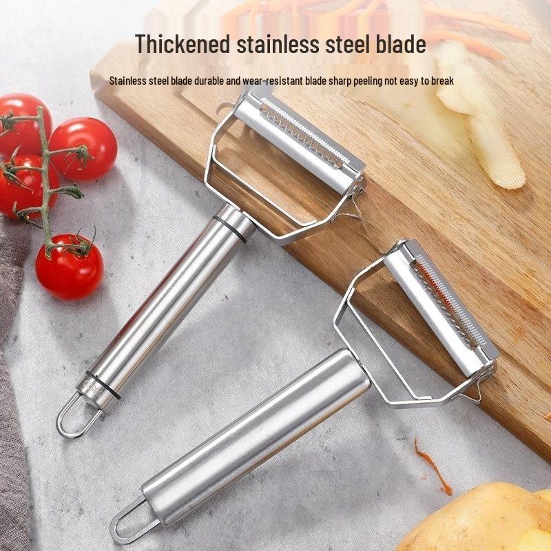 Многофункциональная терка и овощечистка из нержавеющей стали: Терка для редиса, Овощерезка для картофеля, Терка для кабачков