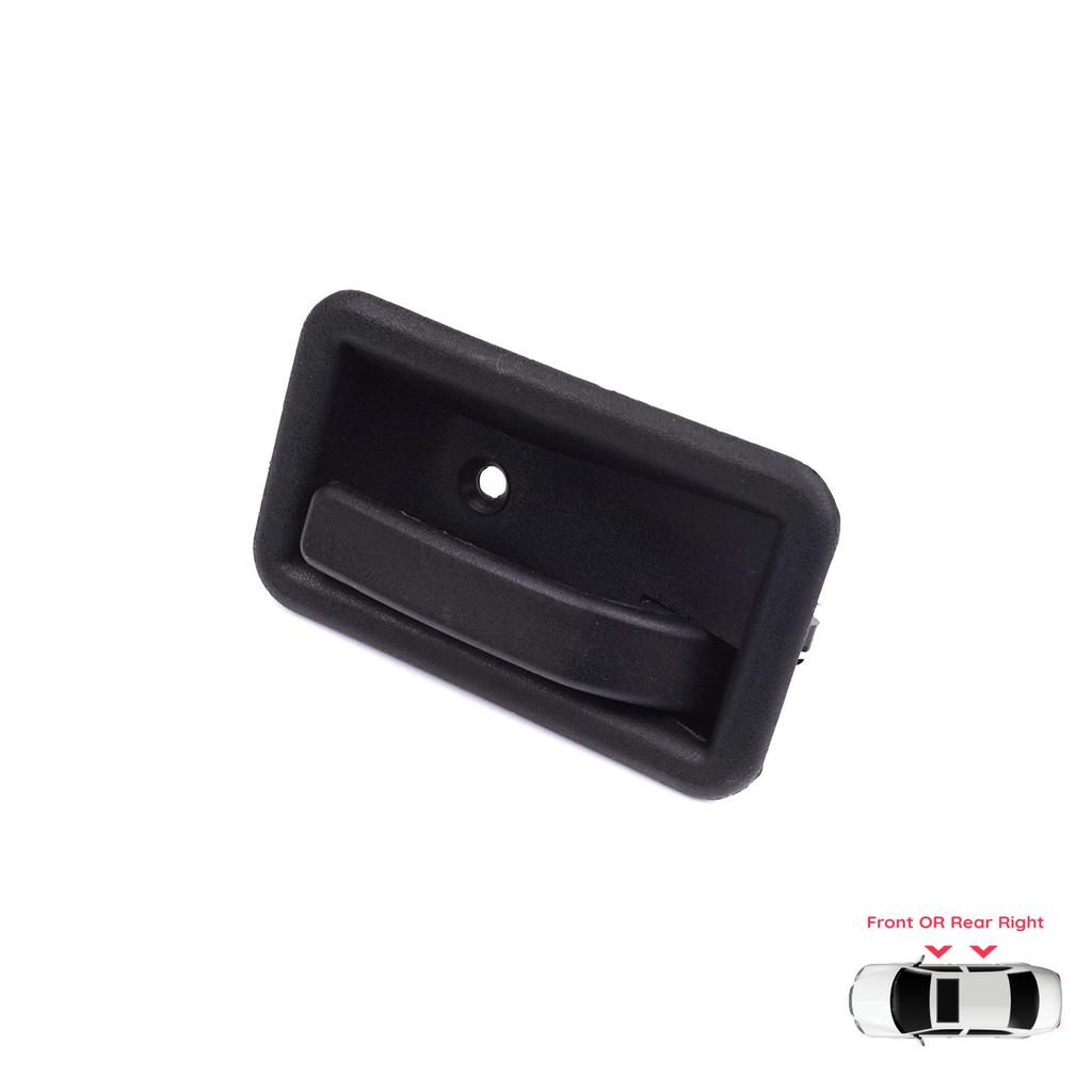 EDP1441-2 Front or Rear Right Interior Door Handle Opener Black for Renault 19 Phase 2 1992-2000 Clio MK1 1990-1999 7700813586