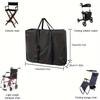 Oxford Cloth Storage Bag Reusable Wheelchair Protective Cover Large Capacity Chair Walker Bag for Beach Chair Camping Table