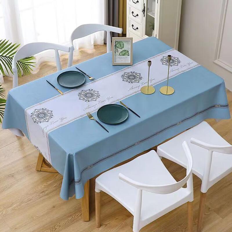 JANMEIJIA Tablecloth, Waterproof And Oil-Proof, No-Wash, 2025 New Style, High-End Table Protection Pad, Rectangular Table Mat