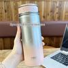Tyeso Gradient Stainless Steel Insulated Water Bottle Portable Travel Mug for Men Women and Students Handheld Sports Water Cup