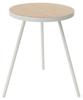 Yamazaki Jitsugyo 5558 Side Table Round White W49XD48XH50cm Tower Mini Table Accessory Holder