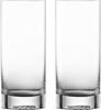 ZWIESEL GLAS ECCO Long Drink Glasses, Machine-Made, Pair (m123378)