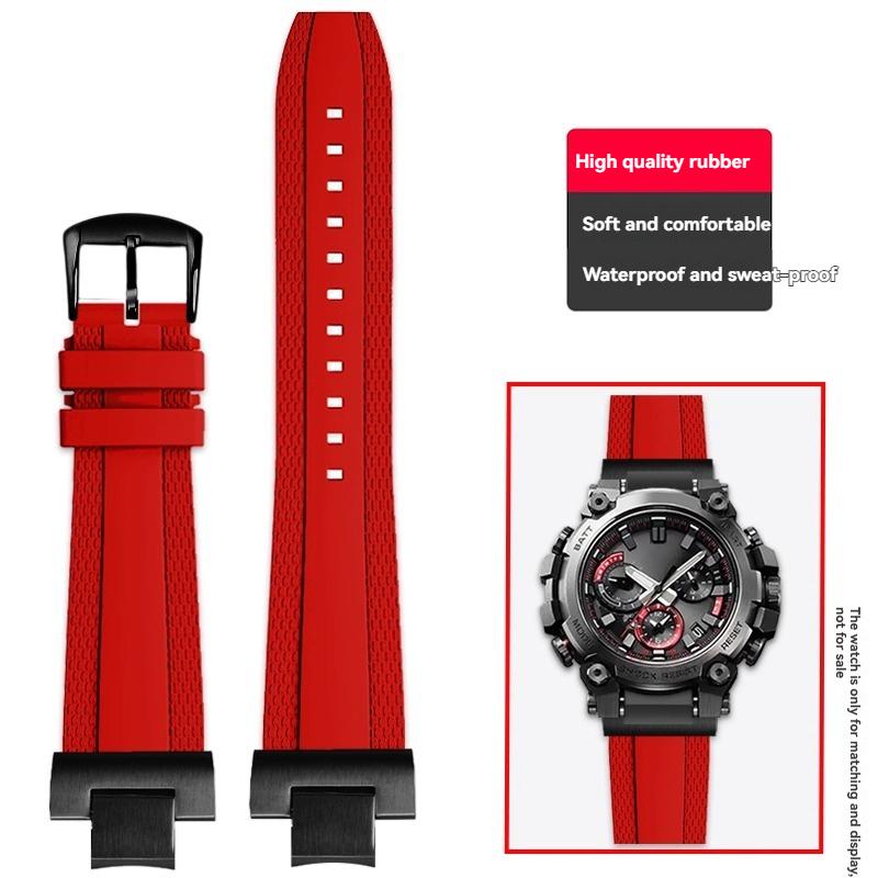 Для Casio G-SHOCK серия 5672 MTG-B3000 модифицированные модные аксессуары ремешка для часов со быстросъемным креплением из фторкаучука