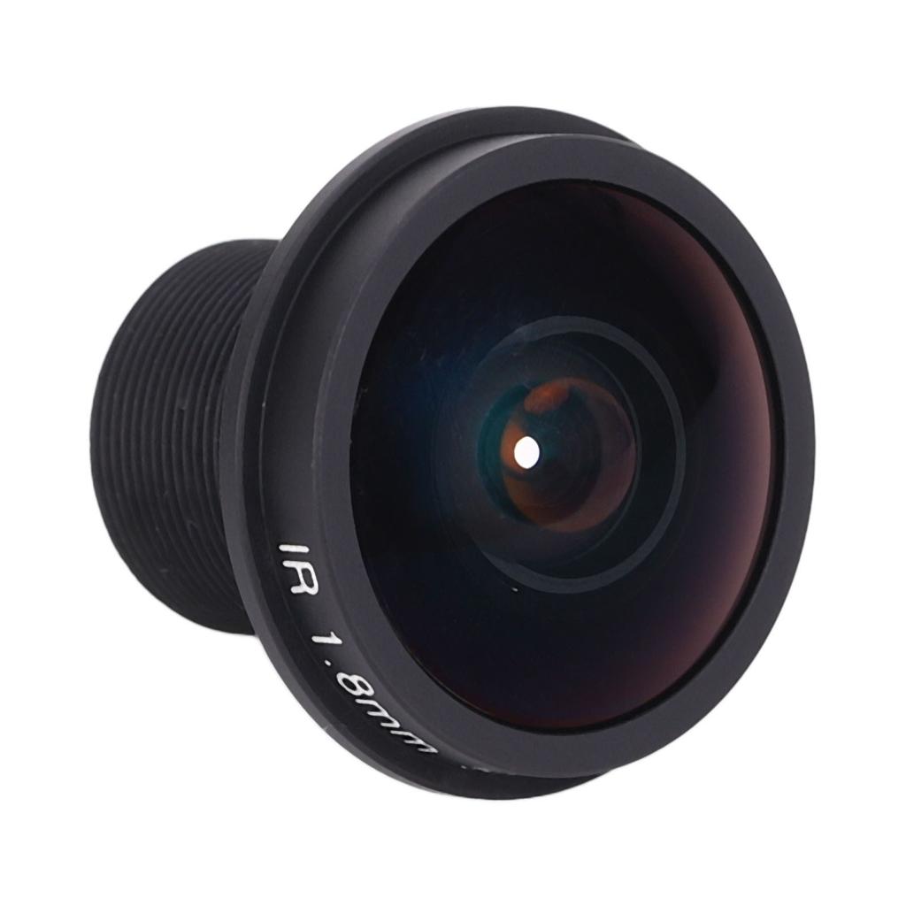 5MP HD 1.8mm Fisheye Lens Panoramic F2.0 180 Degree Wide Angle Lens with M12 Interface for Security