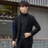 Повседневный костюм корейской версии Slim Fit Trend осень и зима мужской маленький костюм шерстяной утолщенный топ куртка