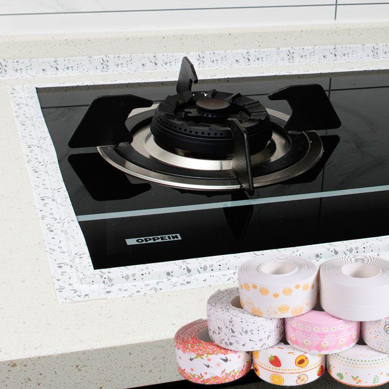 Водонепроницаемая клейкая лента для кухни, ПВХ, клейкая лента для швов, защита от плесени, бесшовная клейкая лента для раковины в ванной комнате