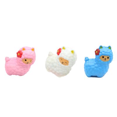 17 см Jumbo Squishy искусственная овца альпака медленно поднимающаяся игрушка для снятия стресса подарок