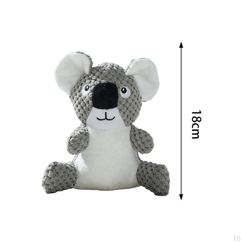 Симпатичная писклявая игрушка-животное для собак, встроенная в звуковую мебель, защита, сохраняет активность, успокаивает, интерактивна.