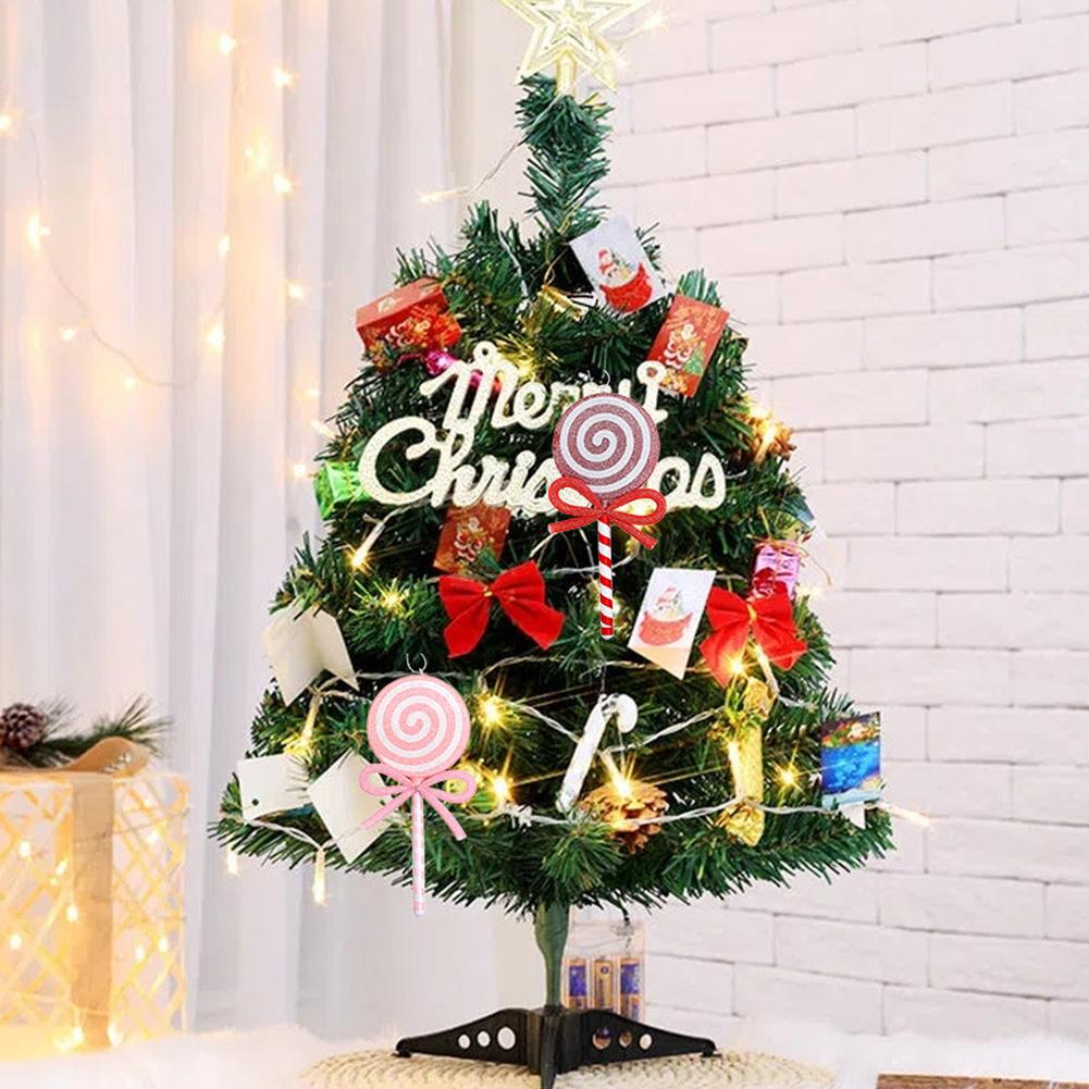 Конфета Декор Рождественский Леденец Украшение Новогодняя Елка Украшение Классическая Форма Конфеты