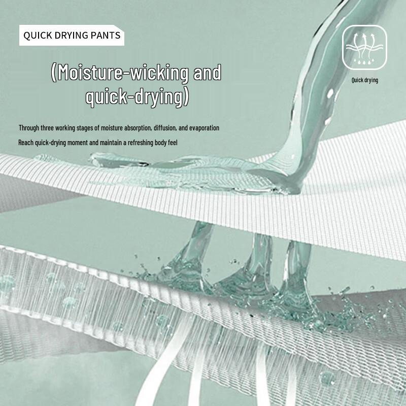 Jeep Мужские легкие быстросохнущие повседневные шорты