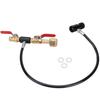 CO2 Cylinder Refill Adapter with 36in Hose for Soda Filling EU W21.8?14 Thread
