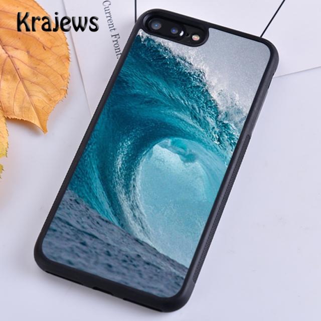 Krajews Серфинг Морской Пляж Доска для серфинга Волна Чехол для телефона Для iPhone 17 Air 15 16 14 plus 11 12 13 pro max coque Чехол Fundas
