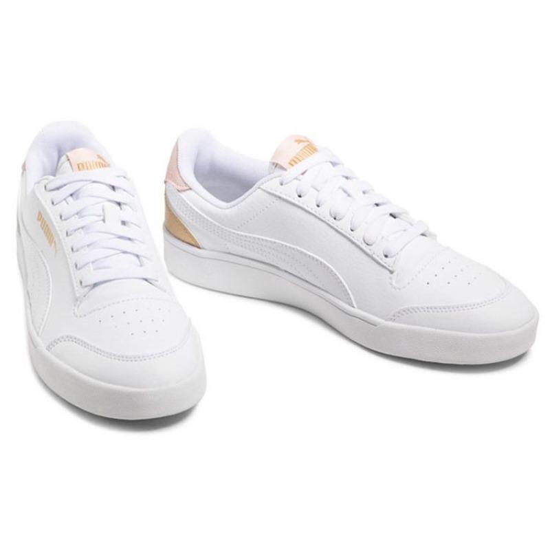 PUMA Shuffle Versatile Low Skate Shoes Unisex White Gold 309668-09