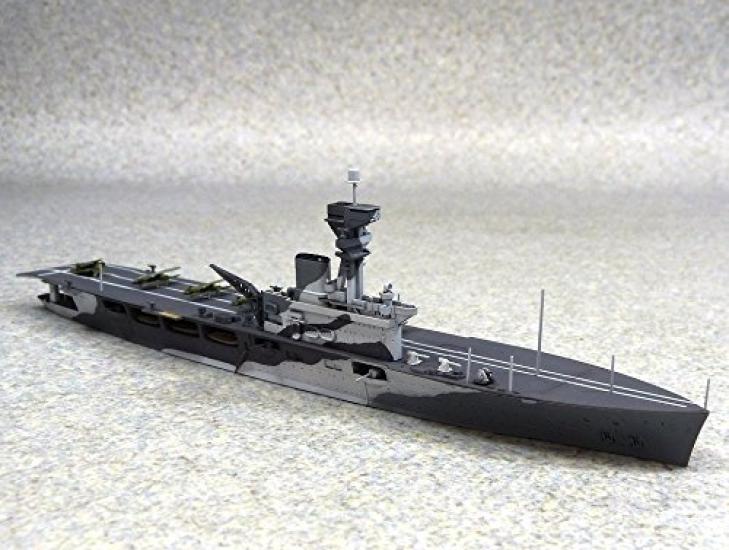 Aoshima Bunka Kyozai Серия Waterline Авианосец Королевского Флота HMS Hermes Битва у Цейлона в Индийском океане Пластиковая модель 1/700