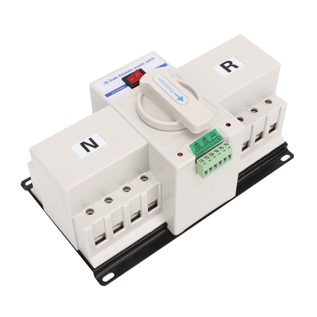 4P Двойное питание Автоматический переключатель 63A Автоматический выключатель Перекидной переключатель Пожарный тип