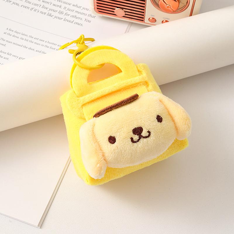 Kawaii Мини брелок Милый Маленький Квадратный Брелок для Сумки Брелок Конфетного Цвета Подвеска Креативный Рюкзак Вешалка