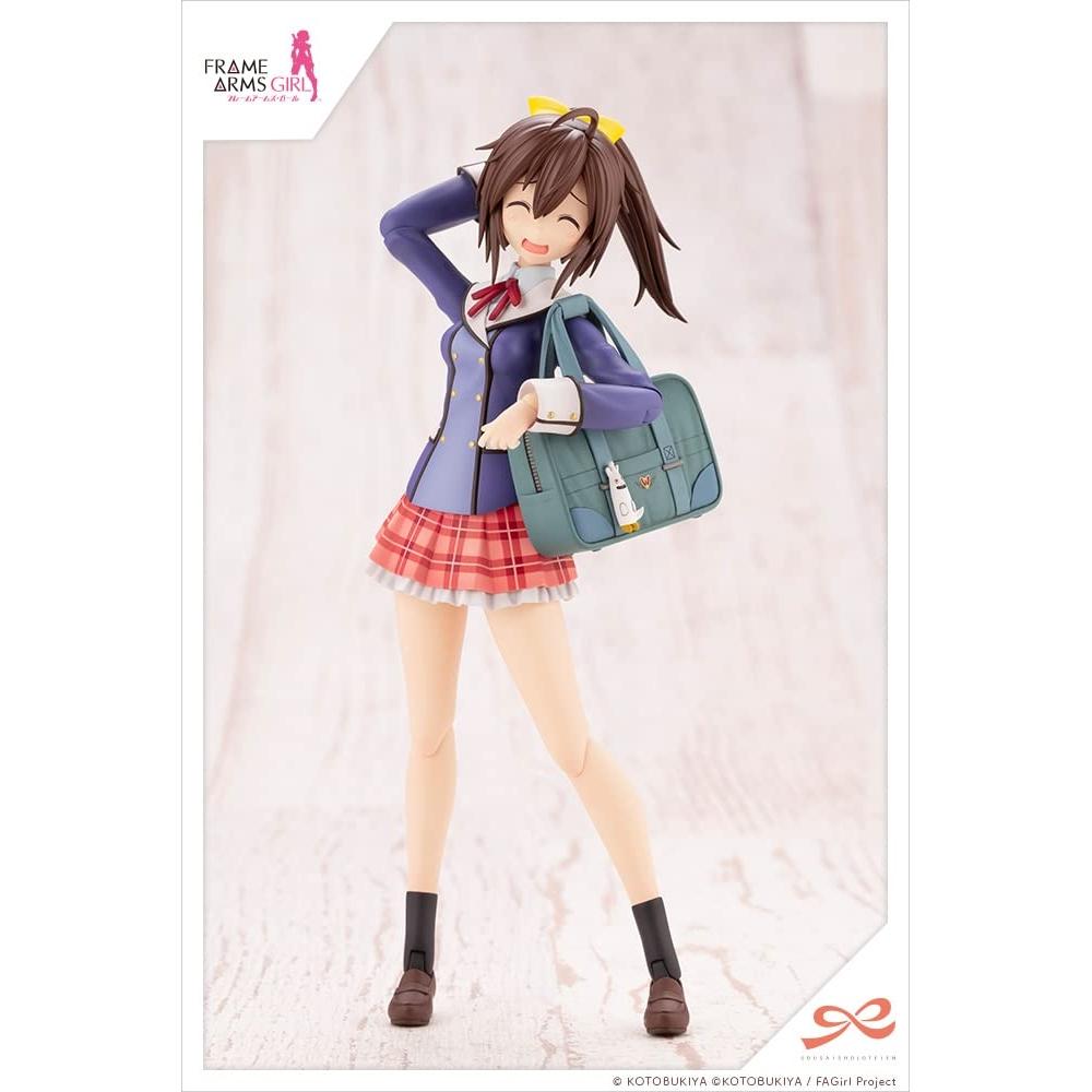 Sosai Girls' Garden Ao Gennai [Wakaba Girls' High SchoolWinter Uniform] Height Approx. 159mm 110 Scale Plastic Model Molding Color JK004