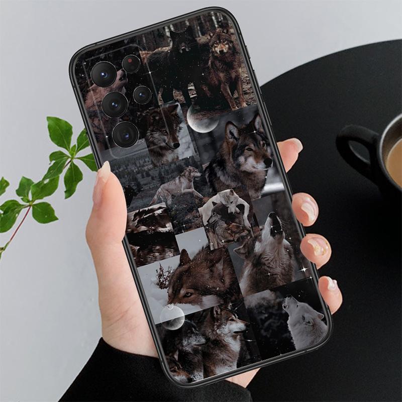 Чехол для телефона Samsung A55 A16 A56 A36 A35 A15 A53 A54 A33 A34 A25 A05S A52 A52S A14 A26 A71 Волк