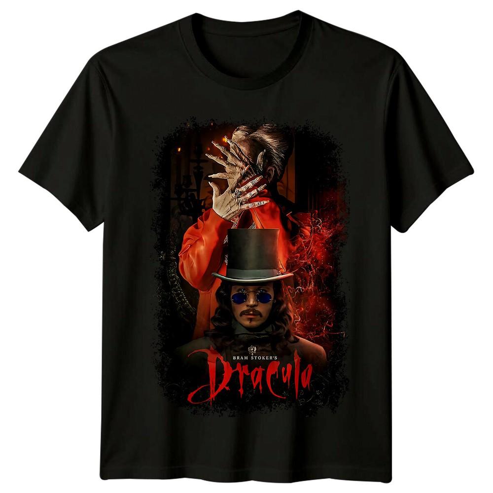 Bram Stoker's Dracula (1992) Movie Poster Inspired T-Shirt Retro 90s Tee Unisex