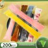 food grade self-sealing ice pop bags
