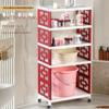 Multi-Layer Movable Storage Rack for Kitchen and Shoes