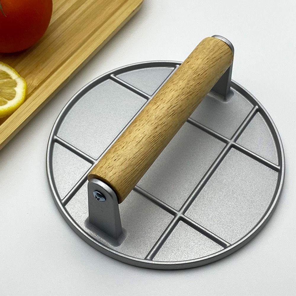 Сверхпрочный пресс для бургеров Легко чистить Пресс для барбекю Гриль Прочный пресс для котлет Сэндвичи