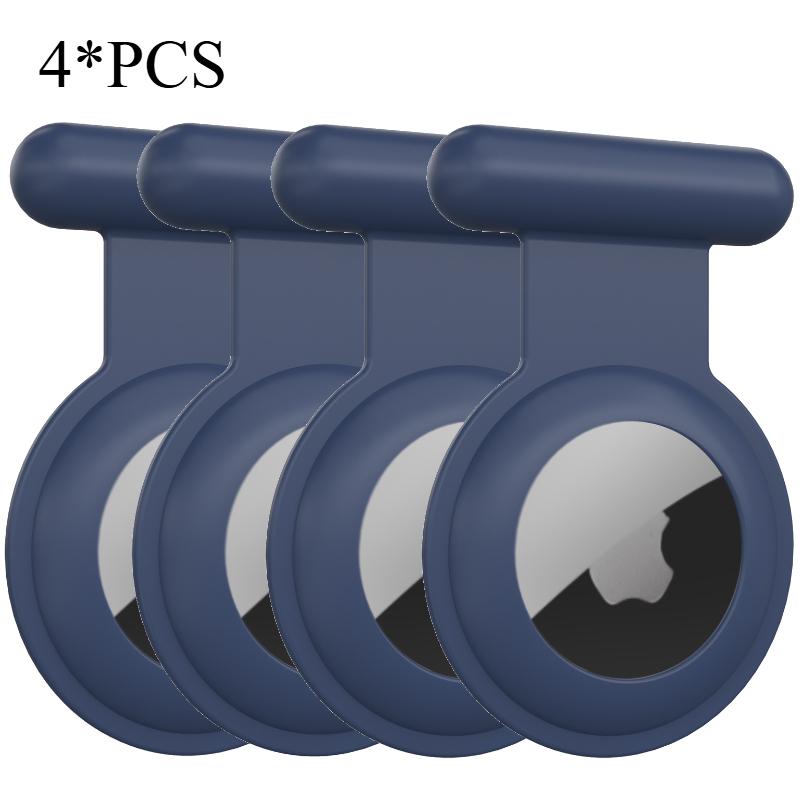For Apple Airtags Tag Case Silicone Clothes Pin Protective For Airtag Tracker Locator Device Anti-lost