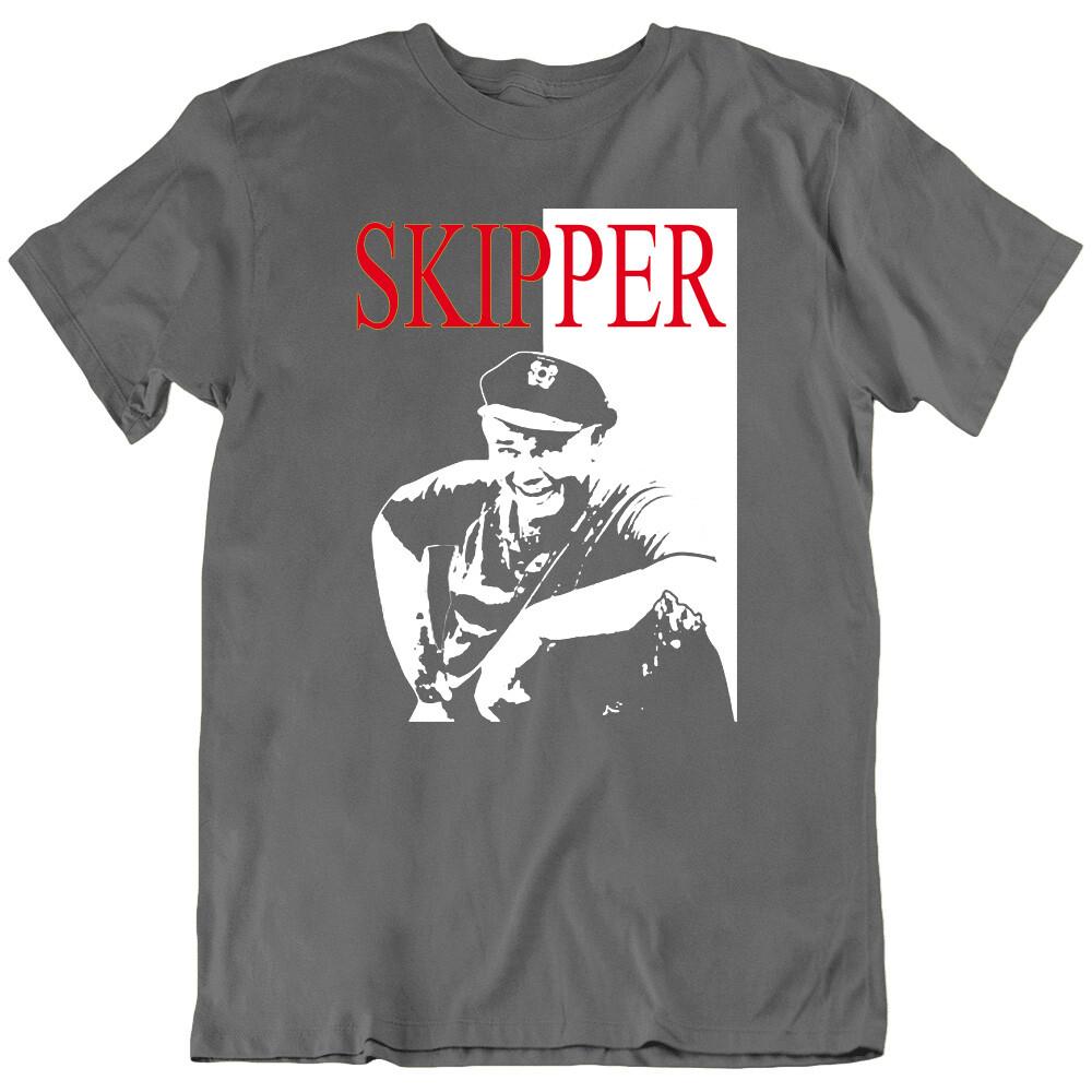 Gilligans Island Skipper Jonas Grumby Captain Sea Sitcom T Shirt Tee Gift New