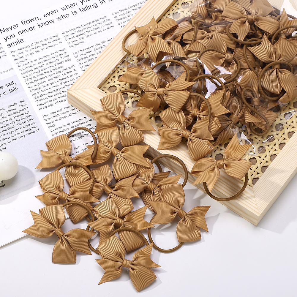 20 шт./лот Банты для волос из ленты для девочек Резинка Детские милые банты для чирлидинга Повязка на голову Бутик Детская повязка на голову головной убор ДЕТСКИЕ БАНТЫ