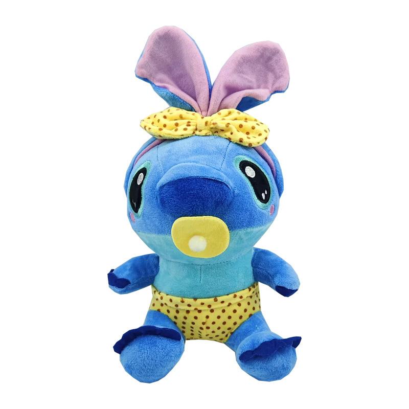 25cm Disney Plush Toy Stitch Original Anime Figures Disney Lilo & Stitch Cute Stuffed Toys Movie Peripherals Soft Ornaments Gift