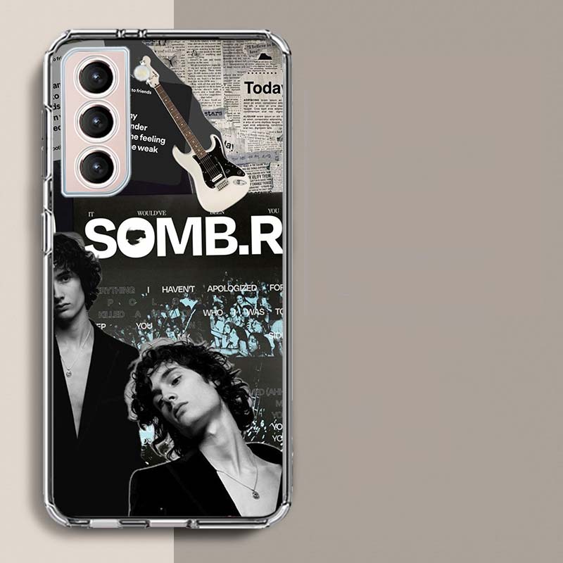 Чехол для телефона Singer S-Sombr для Samsung A16 A26 A36 A56 A17 A15 A25 A35 A55 A14 A24 A34 A54 A04S A05S Galaxy Note 20 10 9 8 A9 A8